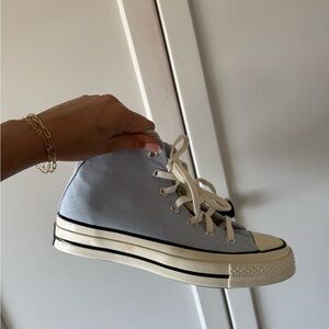 BRAND NEW Classic High-Top Sneakers in Baby Blue